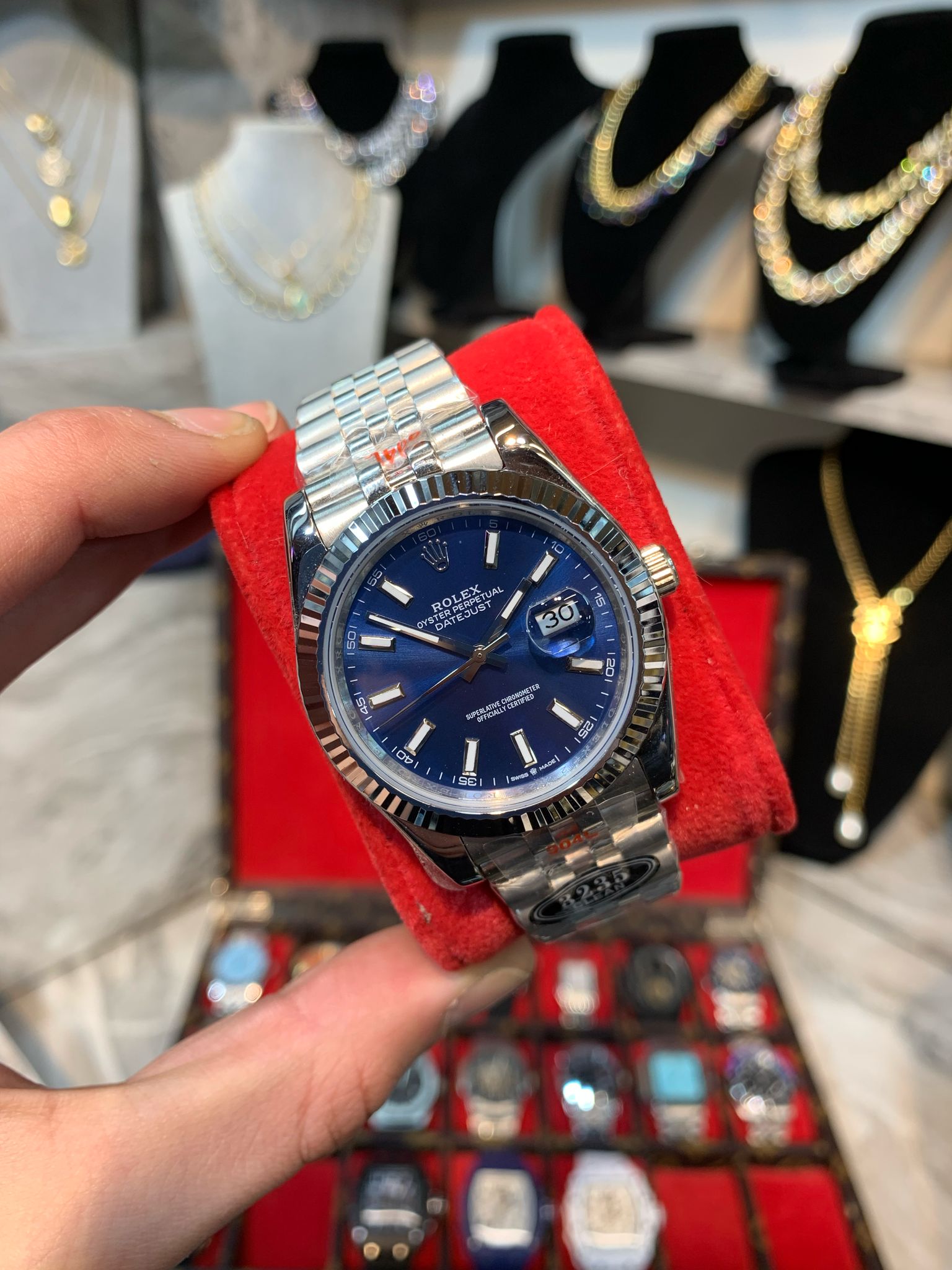 RX Date Just (Night Blue)